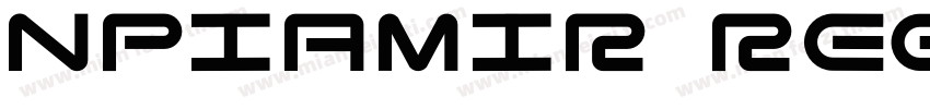 NPIAmir Regular字体转换